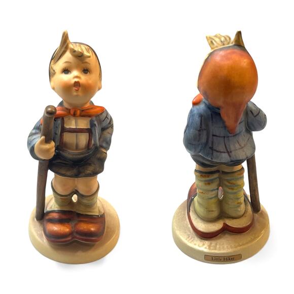 Lot 5 Goebel Hummel Figurines TMK-6 Apple Tree Boy Little Hiker Germany Vintage - Picture 4 of 12